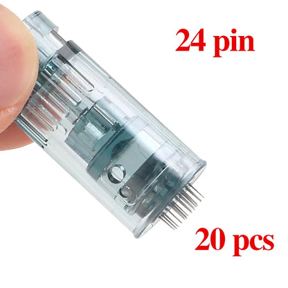 M8 Dr Pen Cartridge Needles – Bayonet Micro Replacement Tips for Derma Microneedling Pen 11/16/36/42 Pin 3D/5D Skin Care Treatment Needles