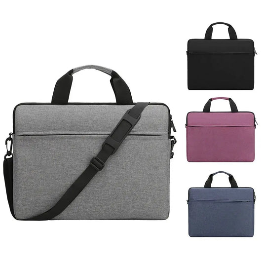 Ultra-Thin Laptop Handbag Sleeve – 13.3, 14, 15.6 Inch Notebook Cover Pouch Shoulder Bag for Lenovo, HP, Dell, Asus, Samsung