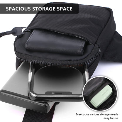2024 New Sports Chest Bag – Mini Crossbody Backpack & Mobile Phone Waist Bag for Men & Women
