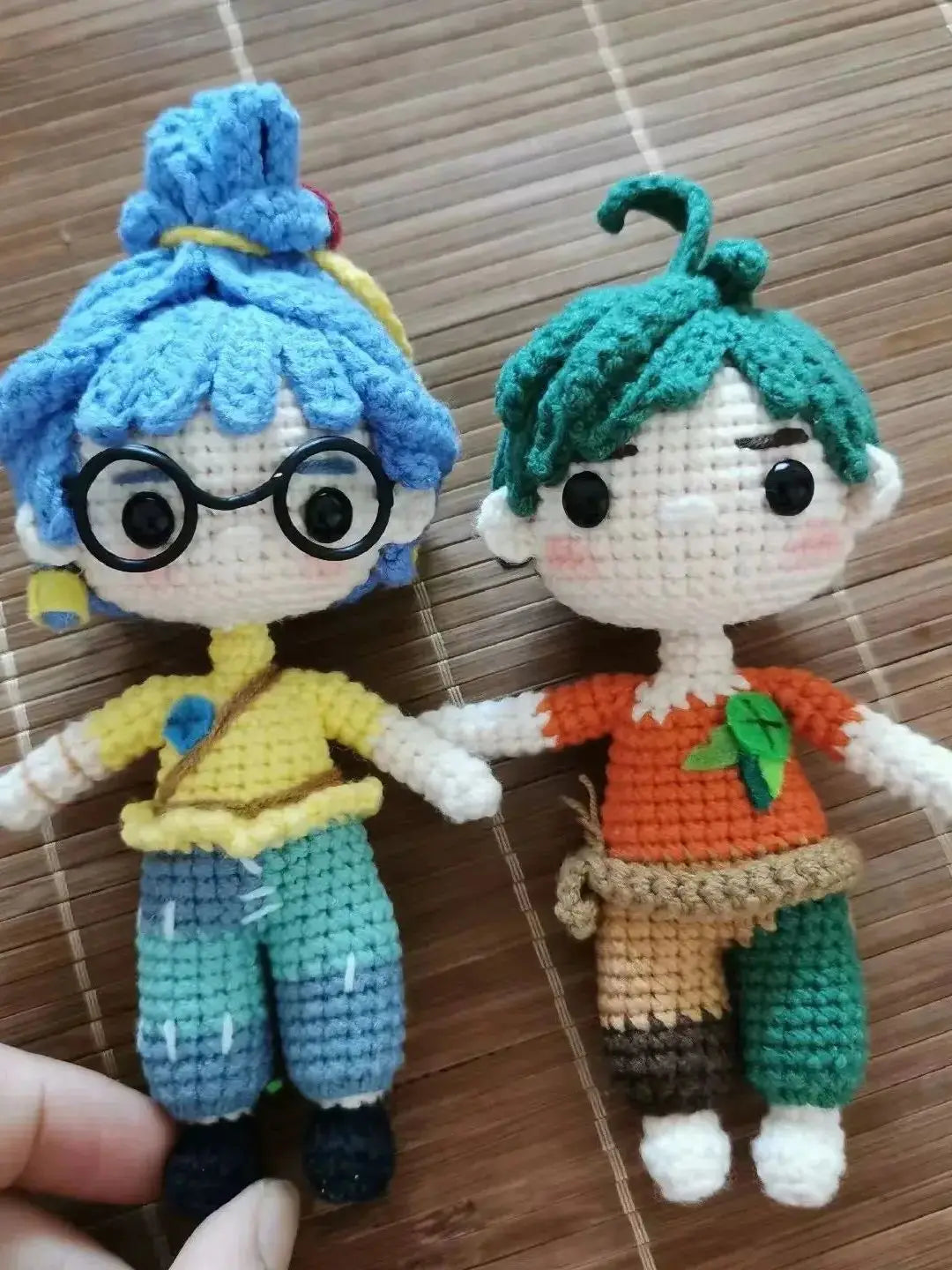 It Takes Two Cody & May Crochet Dolls – Handmade Game Figurines, Cosplay Collectible Gift