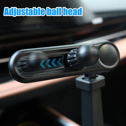 Rotating Adjustable Car Phone Mount - Universal 17mm Ball Head Navigation Holder Extension Adapter