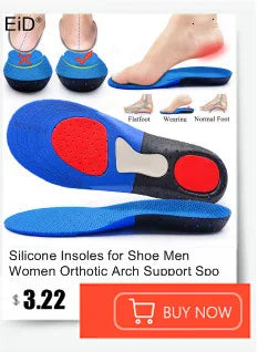 EiD Magnetic Therapy Foot Insoles – Soft Acupressure Sports Cushion for Men & Women