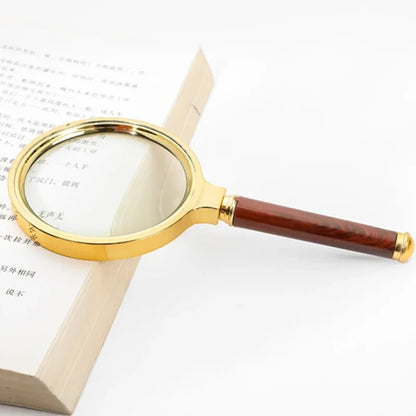 Handheld High-Definition Magnifying Glass – Portable Reading Loupe for Kids, Seniors & Everyday Detail Viewing