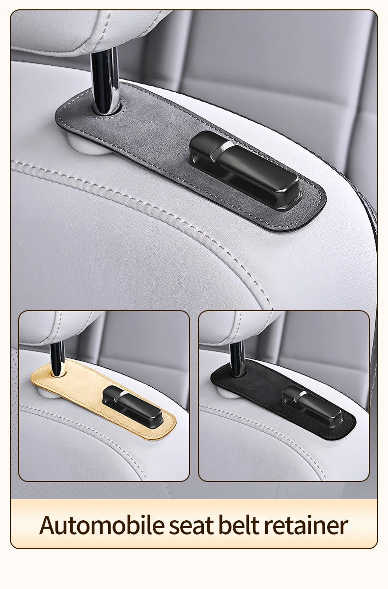 Car Seat Belt Limiter Extension – Adjustable Anti-Pinch Safety Device for Pregnant Women & Children