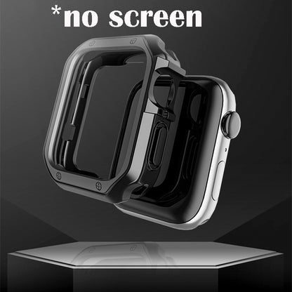 Apple Watch Case Cover – TPU Bumper with Screen Protector for 38mm-45mm, Series 3 to 9 & SE