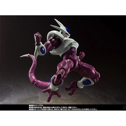 Bandai SHF Dragon Ball Cooler Final Form Action Figure – 40th Frieza Brother Anime Collectible Toy, Finished Model Gift for Kids