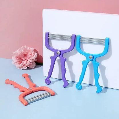 Manual Facial Hair Remover Epilator – Beauty Shaving & Threading Tool for Women