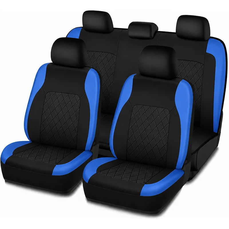 PU Leather Car Seat Cover - Artificial Leather Interior Seat Protector