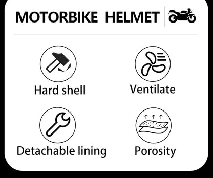 DOT Adult Motocross Helmet – Classic Off-Road Racing Casco for Men & Women, Enduro & Downhill Kask