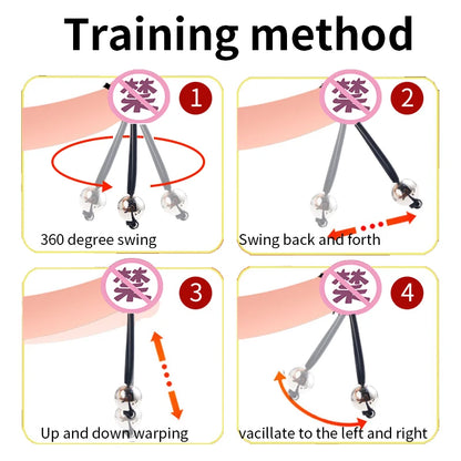 BDSM Male Penis Ring & Extender — Weight-Bearing Stretcher, Enlargement Device with Ball & Semen Lock, Adult Sex Toy for Men