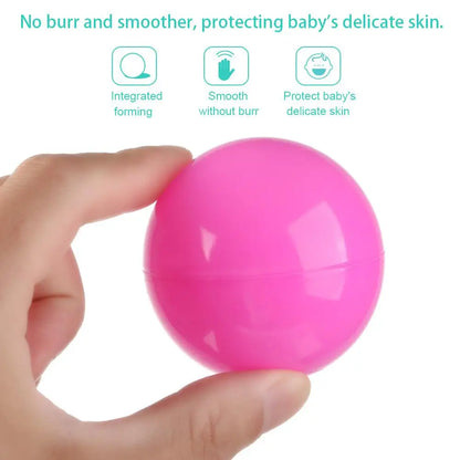 100PCS Colorful Soft Water Balls – Outdoor Sport Pool & Ocean Wave Toys, Eco-Friendly Stress Relief Air Balloons for Babies & Children