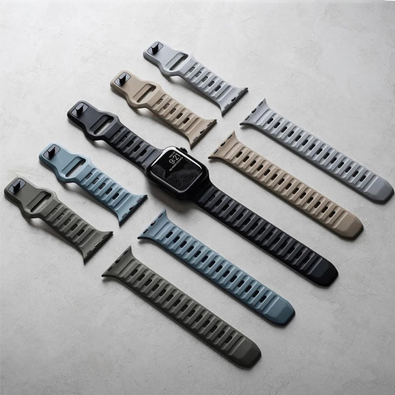 Original Silicone Strap for Apple Watch Ultra – 49mm Sports Bracelet, Compatible with Series 9, 8, 7, 45mm, 41mm, 6, 5, 4, 3, SE2, 44mm, 40mm