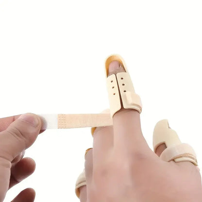 Plastic Finger Splint for Trigger Finger — Thumb Support Brace for Straightening & Injury Protection