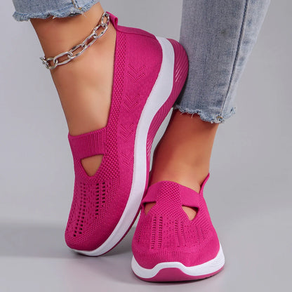 Spring Women's Sports Shoes – Breathable, Lightweight, Non-Slip, Wear-Resistant Casual Sneakers