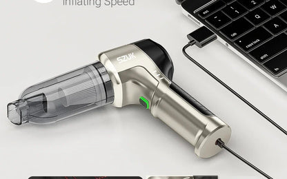SZUK 9998700PA Car Vacuum Cleaner – Strong Suction Cordless Handheld Portable Cleaning Machine