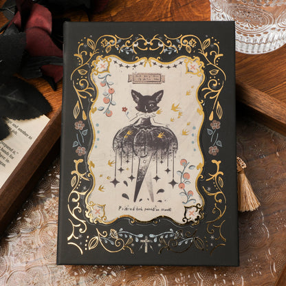 A5 Gothic Magnetic Buckle Notebook – Retro Art Creative Hand Ledger Journal Gift