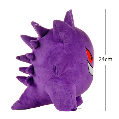 Gengar Plush Toy — Pokemon Stuffed Doll, Funny Devil Peluche, Anime Pikachu Plushies, Kawaii Collectible & Christmas Gift