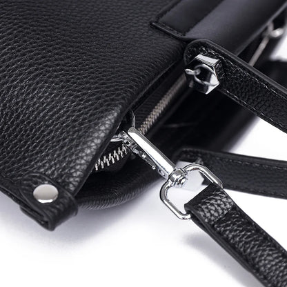 Luxury Cowhide Women’s Tote Bag – High-Quality Genuine Leather Shoulder and Crossbody Handbag, Fashionable Sac A Main