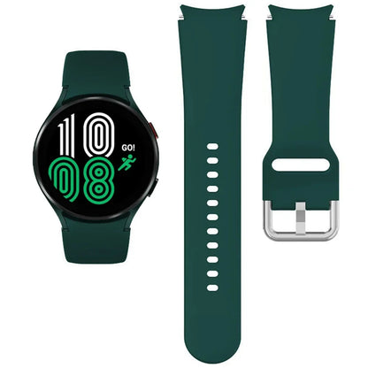 Samsung Galaxy Watch Silicone Band - 20mm Replacement Strap for Galaxy Watch 4, 5, 6, 5 Pro and 6 Classic 40mm–47mm Models