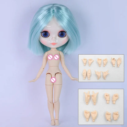 ICY DBS Blythe Doll 1/6 BJD – 30cm Joint Body Set with Random Eyes, Anime Girl Toy Gift