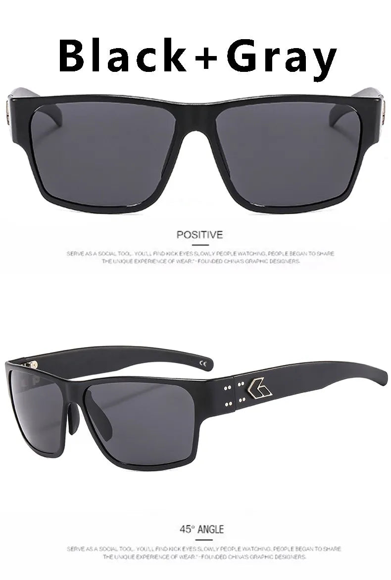 DELTA Men’s Polarized Sunglasses — Aluminum Magnesium Driving Glasses with UV400 Protection