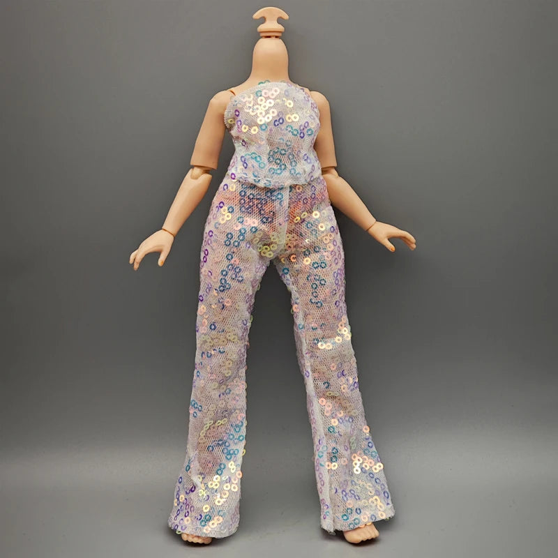 Handmade Doll Dresses & Shoes – Outfit for 28cm High School Dolls with Big Eyes & Long Eyelashes, Perfect Birthday Gift