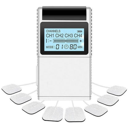 Electronic Pulse Massager | TENS & EMS Muscle Stimulator for Physiotherapy & Home Care