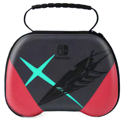Carrying Case for Xbox ONE S/X - EVA Portable Storage Bag with Handle, Shockproof Protective Case for PS5/PS4/PS3 & NS Switch Pro