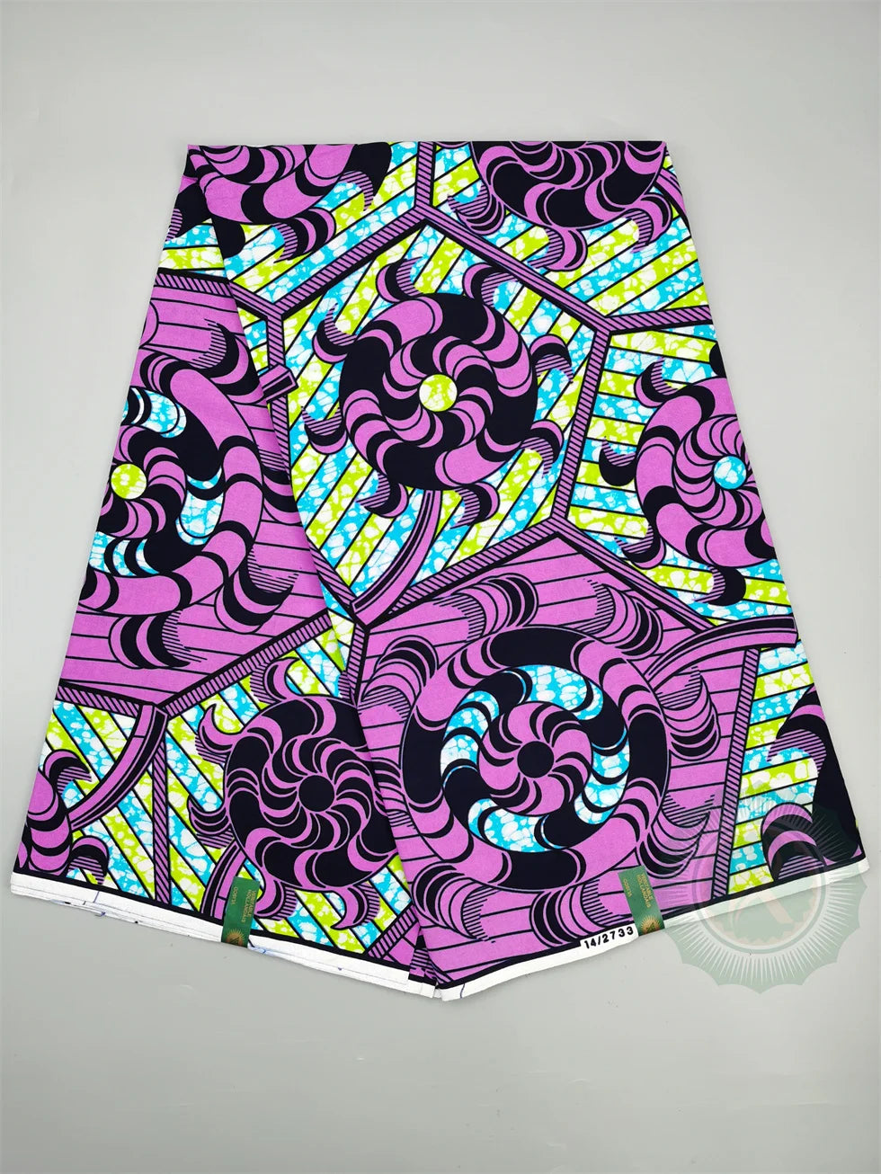 African Wax Fabric - Cotton Nigerian Ankara Batik Block Print Sewing Cloth