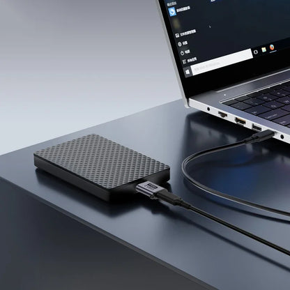Micro B USB 3.0 Male to Type-C Female Adapter – USB 3.0 to Type-C Connector for External Hard Drive HDD Cable