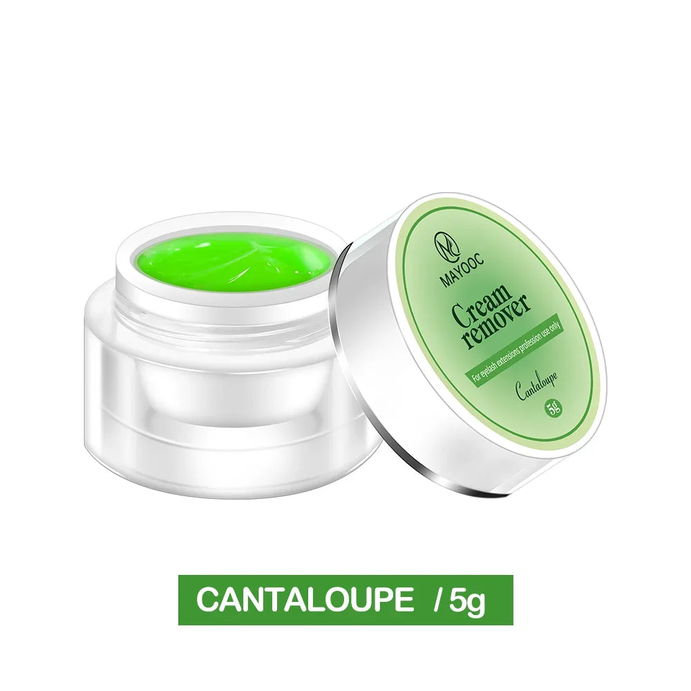MAYOOC 5/15g Eyelash Glue Remover — Quick-Dry Transparent Cream for Professional Eyelash Extensions, Custom Logo Available