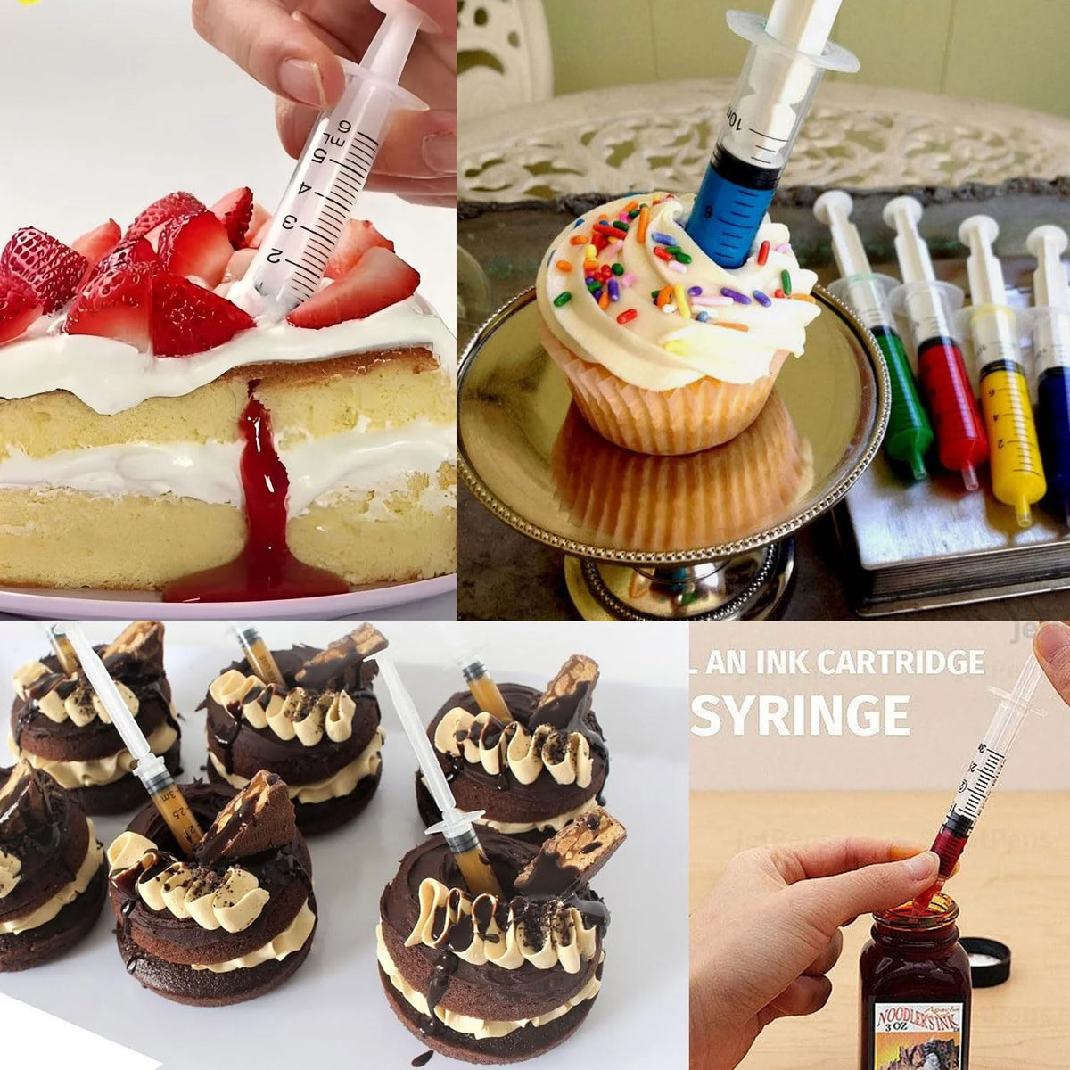 Plastic Measuring Syringe - 20ml, 60ml, and 100ml Needle-Free Liquid, Nutrient, Oil, and Pet Feeding Tool