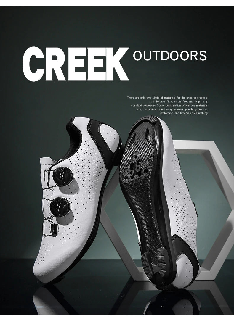 Men’s MTB Cycling Shoes — Flat Dirt & Road Bike Sneakers with SPD Cleats
