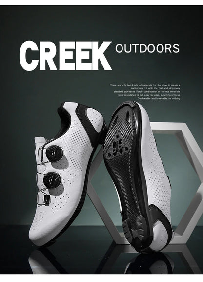 Men’s MTB Cycling Shoes — Flat Dirt & Road Bike Sneakers with SPD Cleats