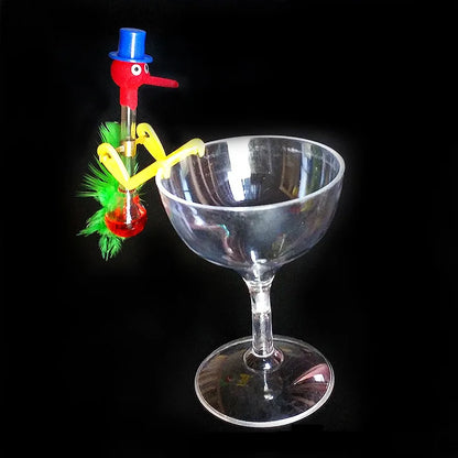 Color Changing Drinking Bird Toy – Physical Science Educational Experiment Toy for Kids STEM Learning Fun Lab Water Bird Gadget