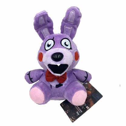 FNAF Freddy’s 18cm Plush Toy – Stuffed Bear & Rabbit Game Plush for Kids Birthday & Christmas Gift