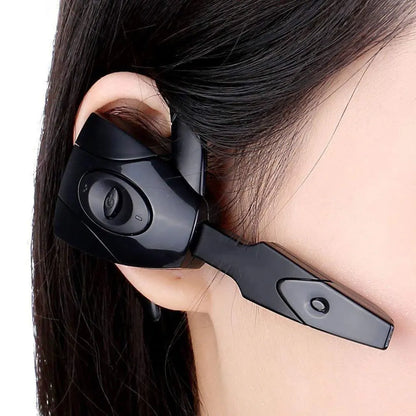 Rechargeable Bluetooth Earphone - Wireless Hands-Free Headset with Microphone for Driving