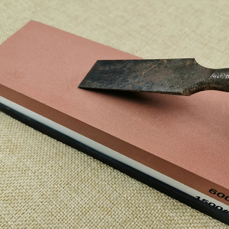 Professional Double-Sided Whetstone Knife Sharpener – Kitchen Sharpening Stone 240/600/1000/3000 Grit