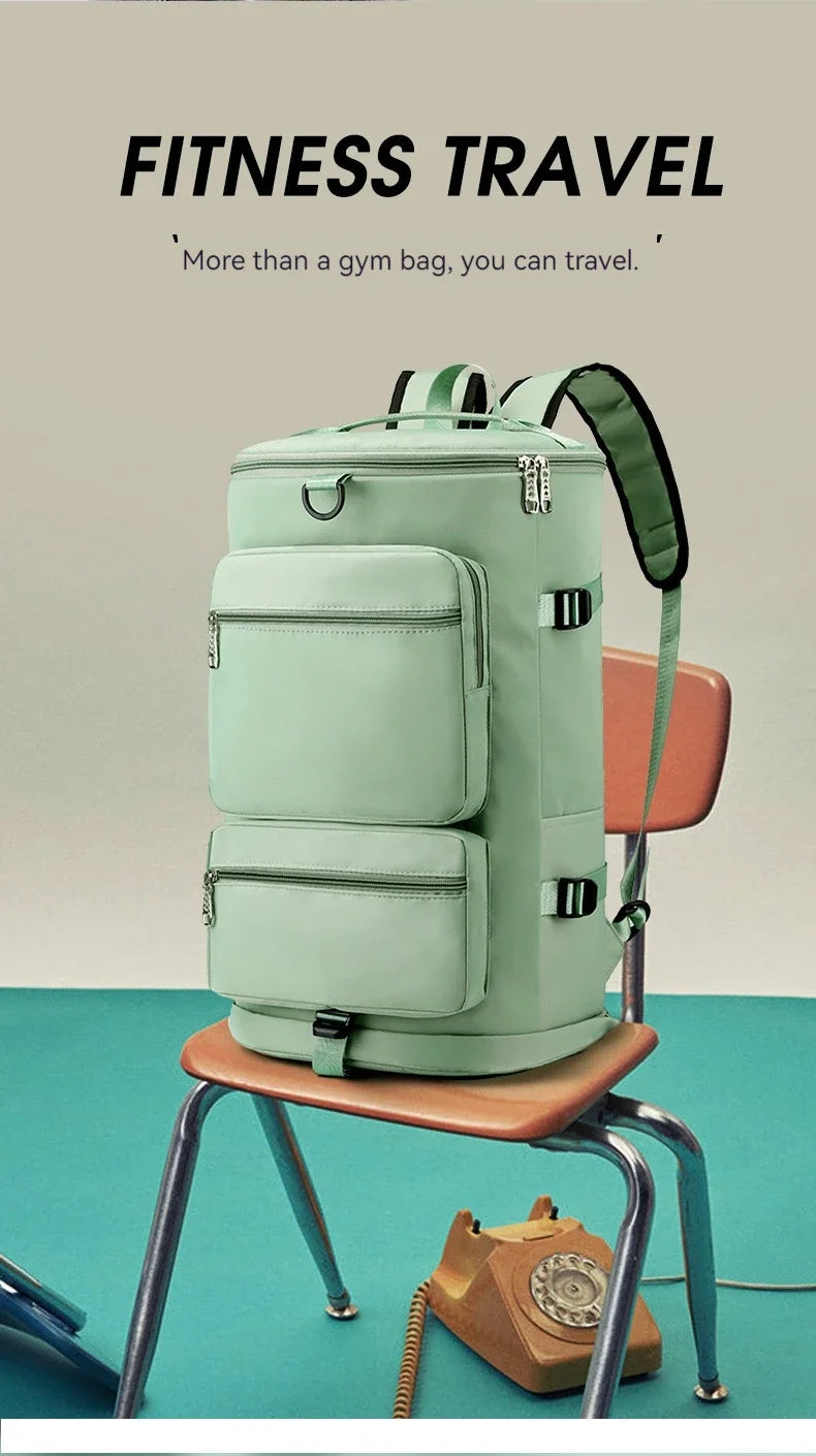 Outdoor Travel Backpack — Single Shoulder Crossbody Bag for Swimming & Fitness