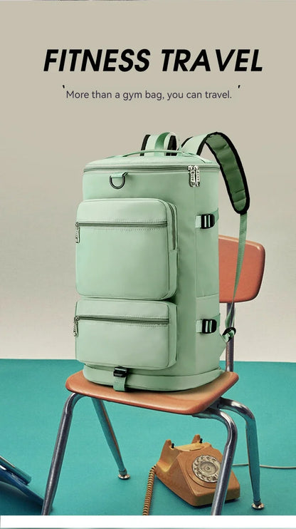 Outdoor Travel Backpack — Single Shoulder Crossbody Bag for Swimming & Fitness