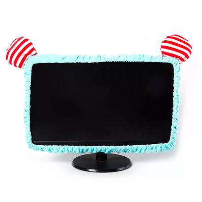 Dust-Proof Computer Decorative Cover - Cute and Protective Notebook Monitor Surrounding Cover (1 Piece)