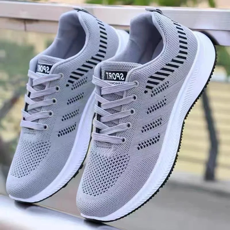 2025 Men's Casual Sports Shoes – Breathable Running & Outdoor Walking Tennis Shoes