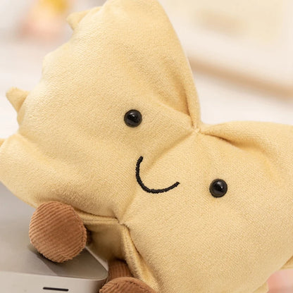 Cute Dessert Plush Toys – Soft Cake, Waffle, Pancake, Macaron, Éclair Stuffed Dolls for Kids Gift & Home Decor
