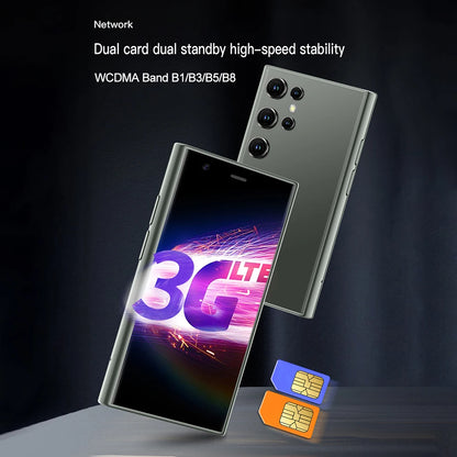 SOYES S23 Pro Mini Android Phone — 3.0" Display, 2GB RAM, 16GB ROM, Dual SIM, 1000mAh, 3G Compact Smartphone