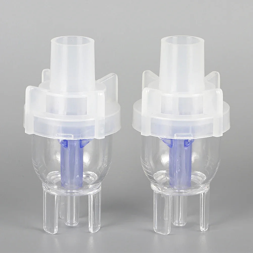 Nebulizer Inhaler Parts – Medicine Tank Cup & Compressor Atomizer Spray Injector, Non-Toxic PP Material Healthcare Accessory
