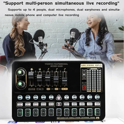 V10XPRO Computer & Mobile Live Stream Microphone Kit – Audio Studio Vocal Recording Equipment