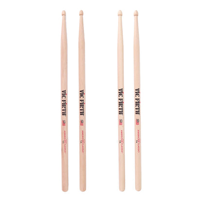 2PCS 5A/7A American Hickory Drumsticks – Jazz Mallets for Acoustic & Electronic Drums, Percussion Drum Sticks