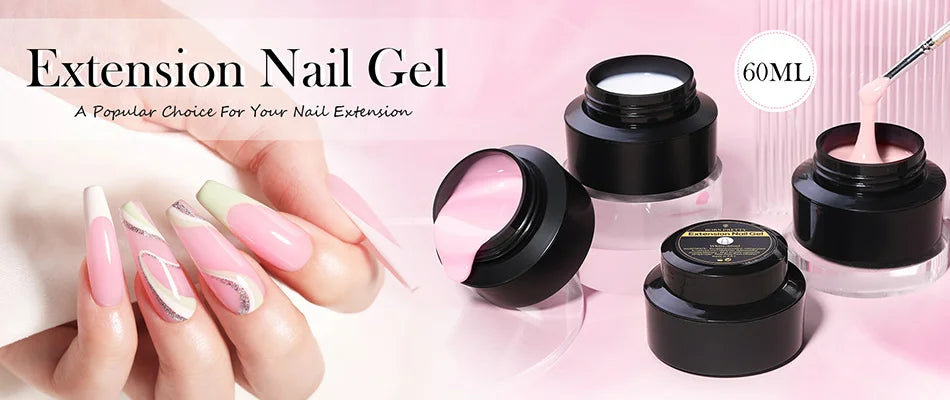 BORN PRETTY 30ML Nail Rhinestone Glue - Gel Adhesive for 3D Nail Charms, Bling Gems & Nail Decoration Supplies