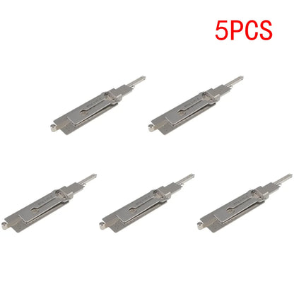 Stainless Steel Key Decoder Tool — Precision Hook & O-Ring Pickup Repair Kit