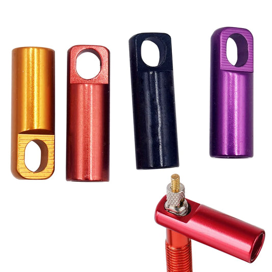 Bike Presta Tubeless Valve Cap – Aluminum Alloy Dust Cover with Core Removal Tool